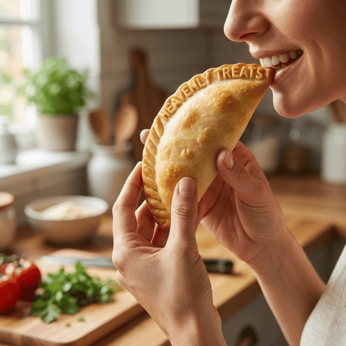 SAMPA One-Piece Empanada Press Traditional CUSTOM