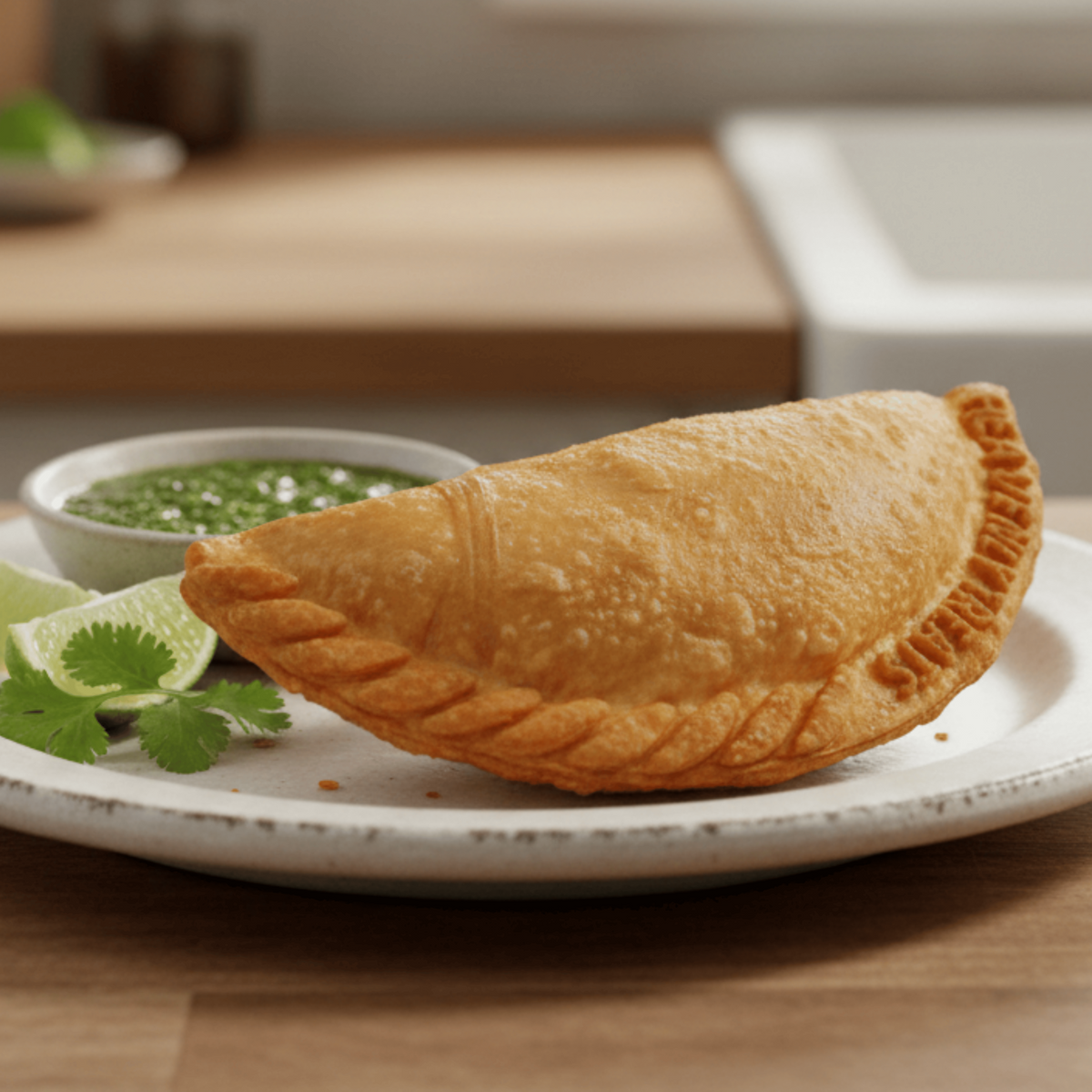 SAMPA One-Piece Empanada Press Traditional CUSTOM