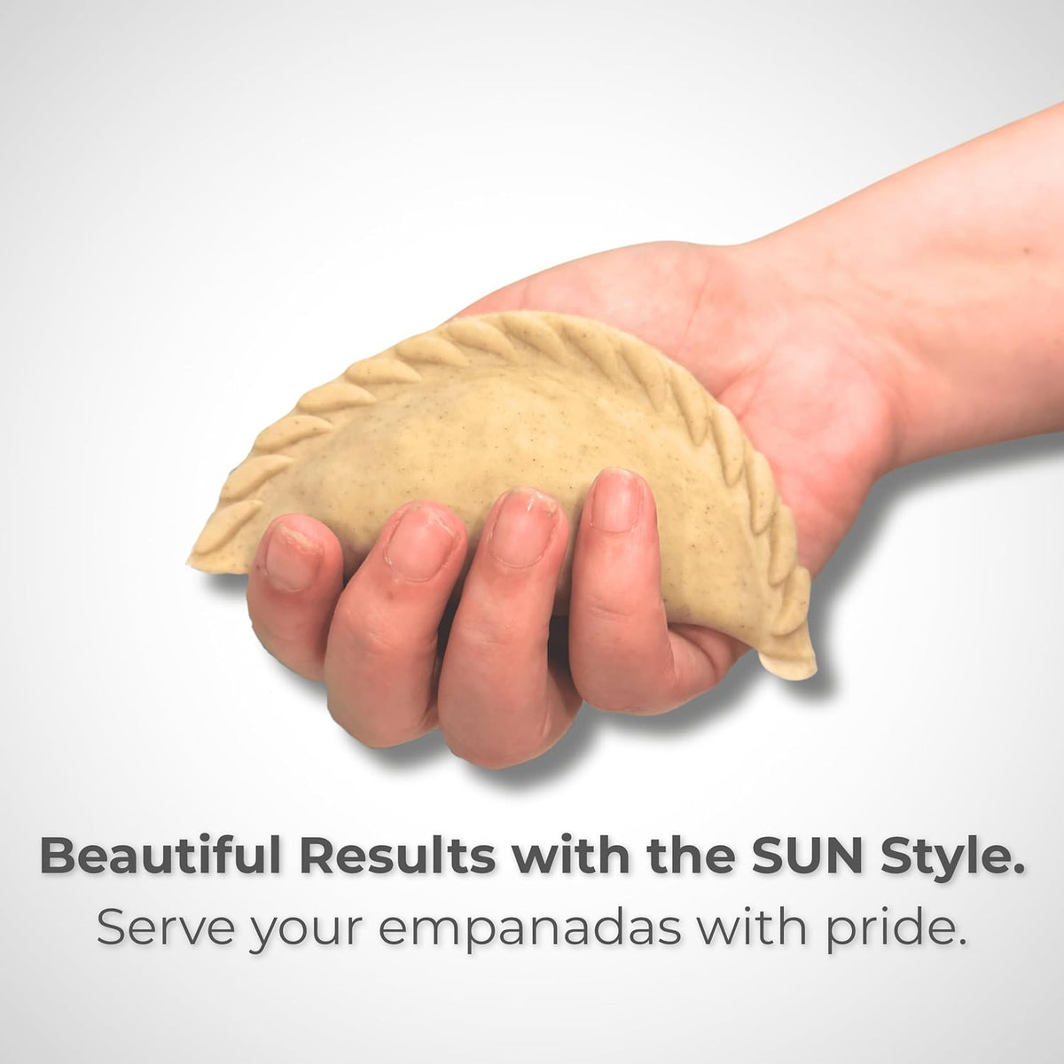 SAMPA Traditional Crimp Empanada Press with Built-In Cutter
