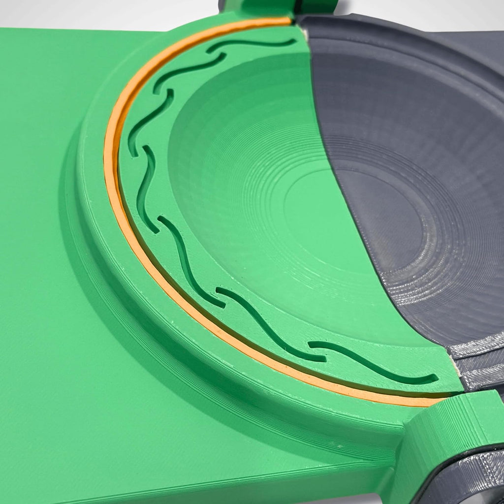 SAMPA Serpent Crimp Empanada Press with Built-In Cutter