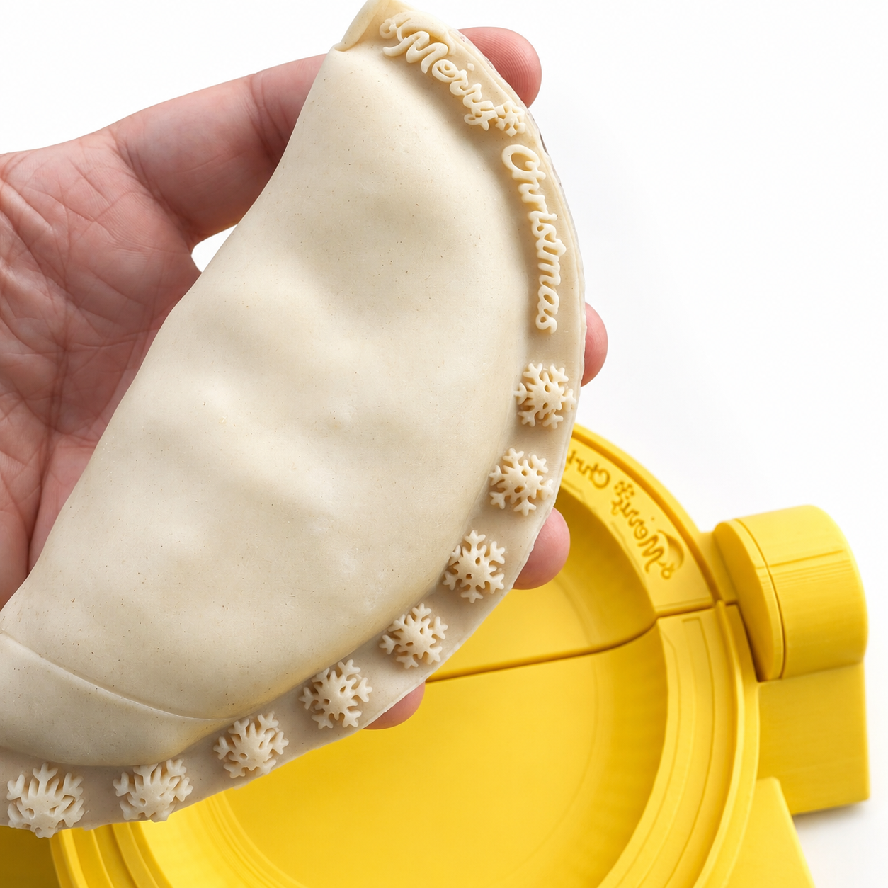 SAMPA Christmas Snowflake Empanada Press