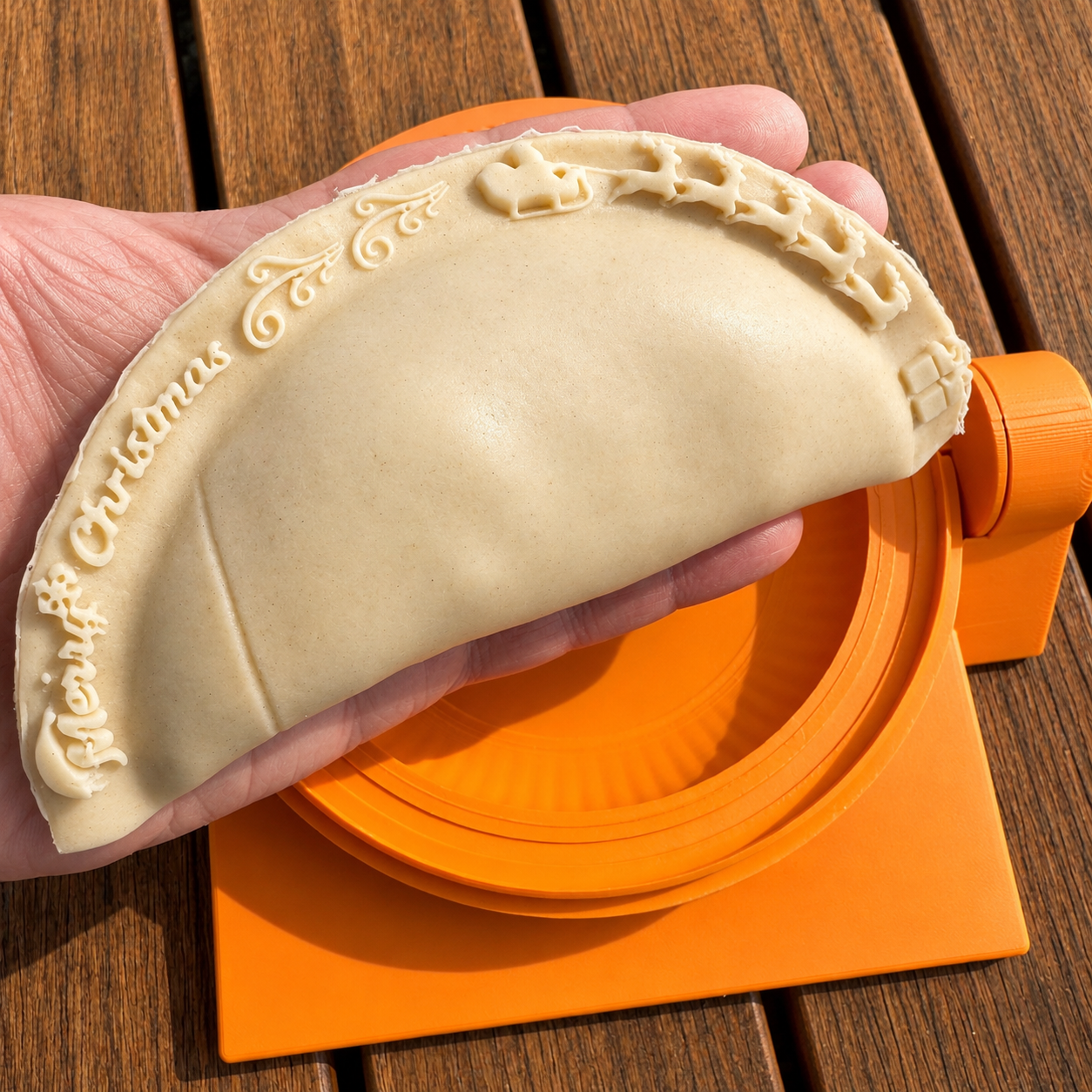 SAMPA Christmas Empanada Press Bundle, 3 Holiday Designs
