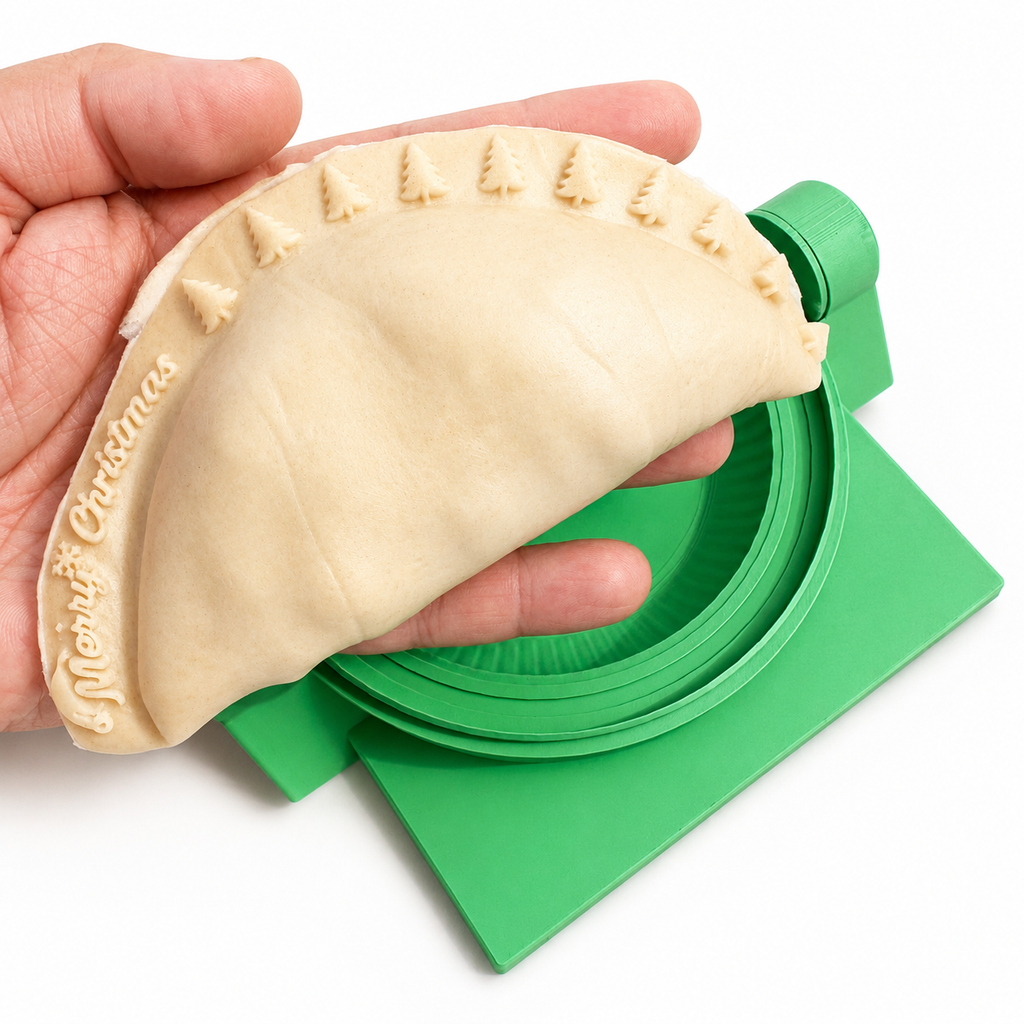 SAMPA Christmas Empanada Press Bundle, 3 Holiday Designs