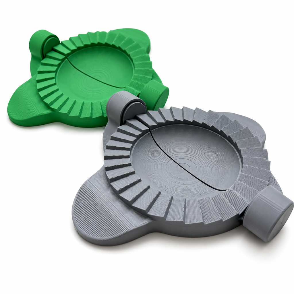 SAMPA No-Mess Empanada and Dumpling Press Set, 3-Piece