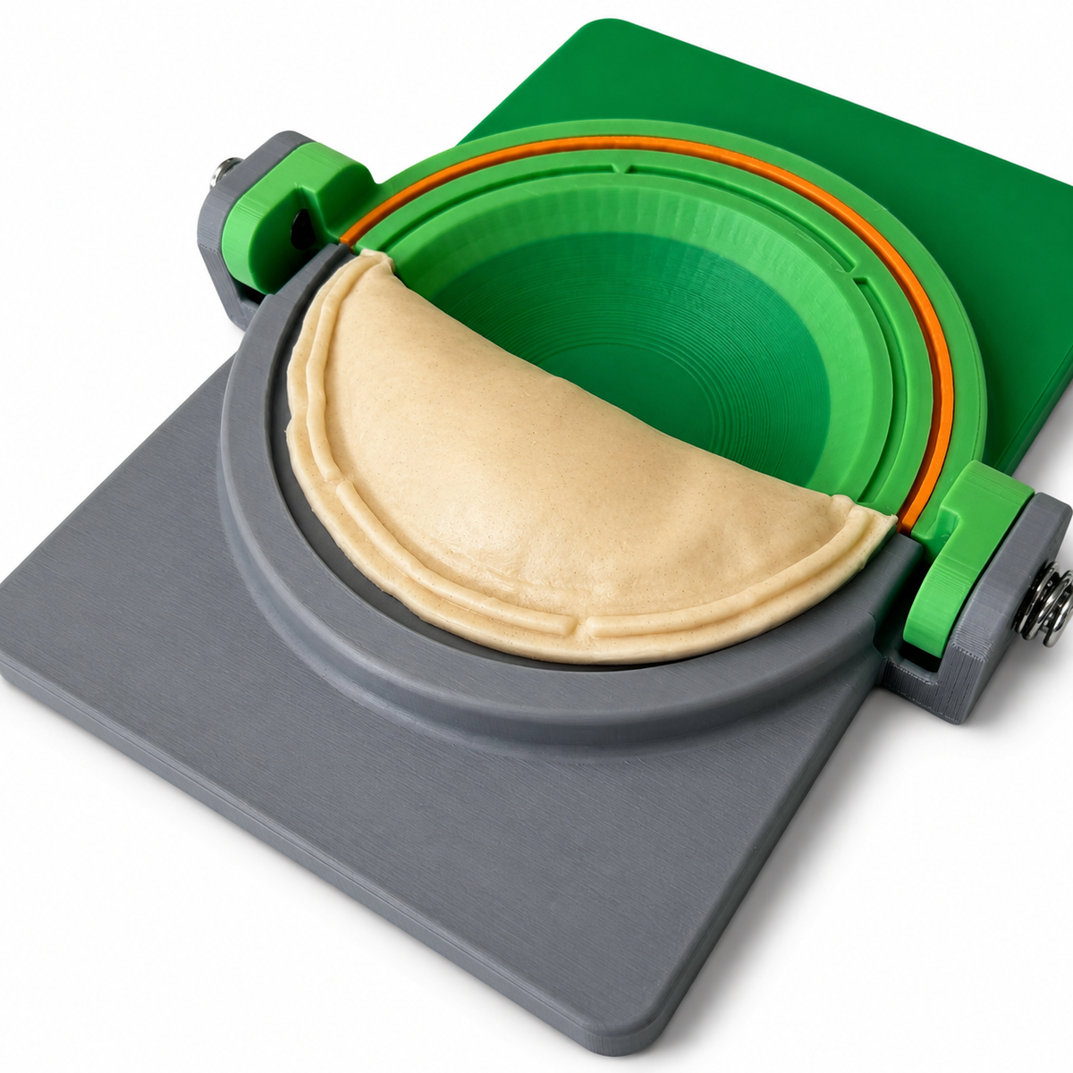 SAMPA Radial Crimp Empanada Press with Built-In Cutter