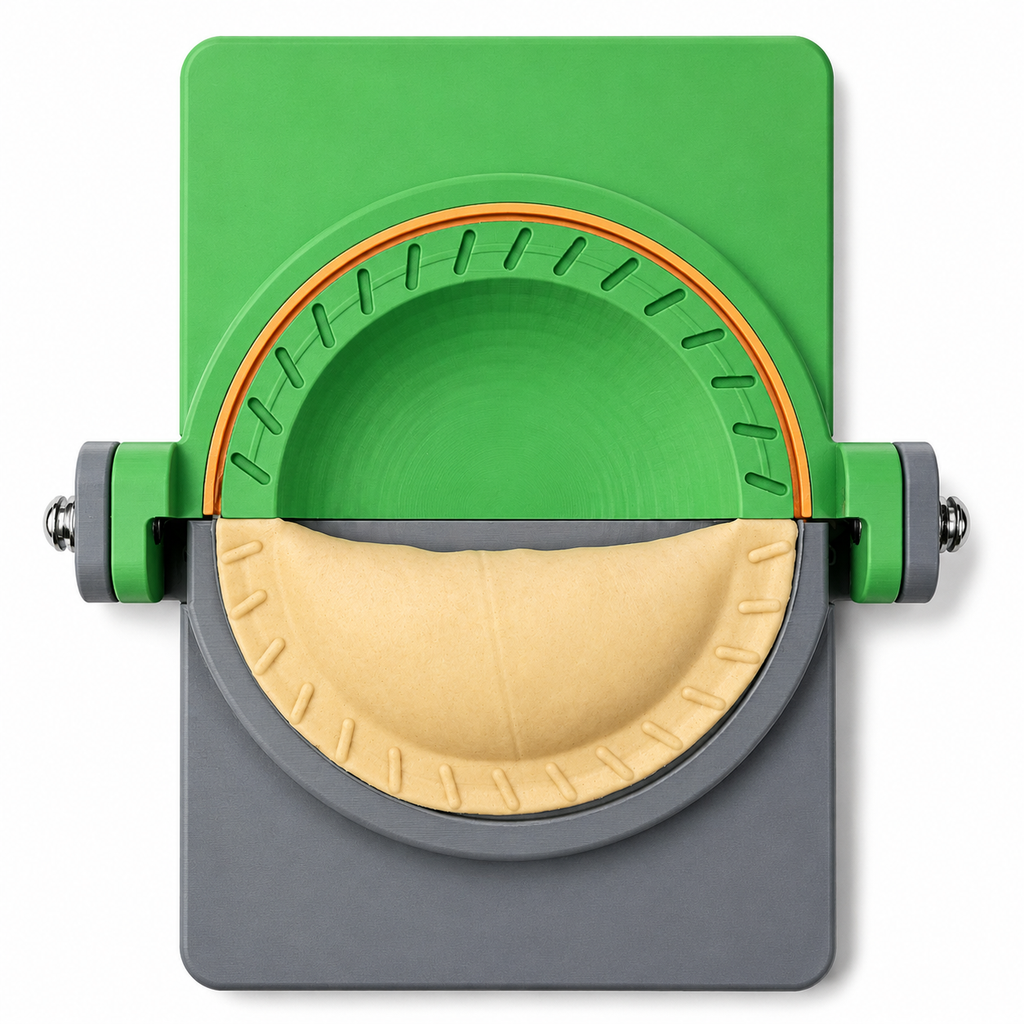 SAMPA Dash Crimp Empanada Press with Built-In Cutter