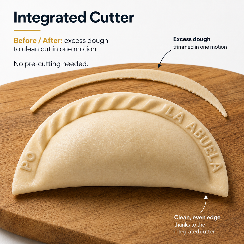 SAMPA Custom Name & Filling ID Empanada Press